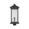 Z-Lite Portland 1 Light Outdoor Post Mount Fixture, Oil Rubbed Bronze And Clear Seedy 531PHBXLS-ORB - alternate 4